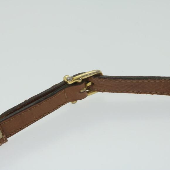 CELINE Macadam Canvas Shoulder Bag Beige - Picture 8 of 12